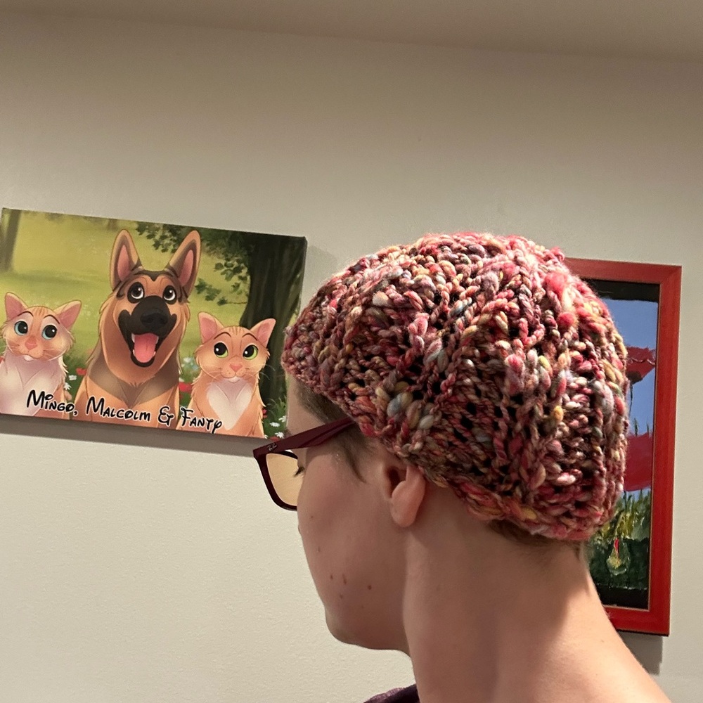 Cozy, warm hat - Picture 3 of 3